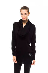 Montana Blu Black Wool Women Sweater -   -  Montana Blu.